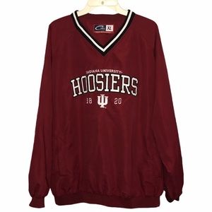 IU Indianapolis University windbreaker red XL
